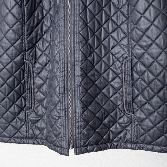 Laundry by Design Quilted Puffer Jacket Size 3X Black Gorpcore Quilted - Picture 5 of 11